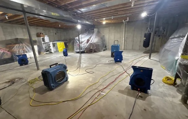 Flooded Basement Cleanup in Gaithersburg, MD